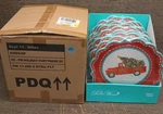 The Pioneer Woman 8CT Christmas Dog Truck Dinner Plates 9 Packs W/ Display Box New. Price: $23.99.