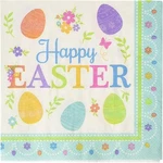 Amscan Lovely Easter Dinner Napkins Party Supplies, 6 1/2", Multicolor New. Price: $12.99.