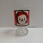 Vintage Raggedy Ann & Andy 4" Cup Glass Love You Bobbs Merrill Co 1972 Used. Price: $14.95.