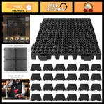 24 Pcs Non-slip Bar Countertop Mats 12X12" Rubber Shelf Liners For Home & Restau. Price: $143.99.