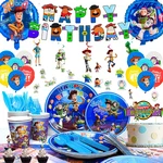 Disney Toy Story Party Decoration Set Birthday Tableware Plates Balloon Supplies New. Price: $24.99.