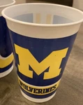 Michigan Wolverines 20OZ Plastic Cups 8 Pack Beer Party Tableware University New. Price: $9.99.