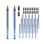 20 Pack 1ML With Cap For Liquid, 1CC Plastic Small Syringes Cove... New. Price: $9.50.