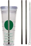 Venti Travel Mug Replacement Straws 2QTY - One Size, Stainless Steel New. Price: $15.20.