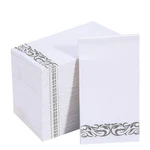 Vplus 200 Paper Napkins Guest Towels Count (pack Of 1), Silver New. Price: $27.46.