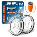 2 Pack Universal 30 Oz Tumbler Lids Sliding Closure Spill-proof & Splash Re... New. Price: $15.07.