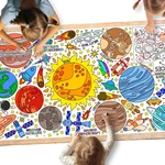 Gatherfun Giant Coloring Poster For Classroom Wall - Versatile 31.5 X 72 Inch... New. Price: $18.38.