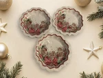 New Pioneer Woman Christmas Bowl Lot Gingerbread & Bows 8 Paper 3 Packs Of 12. Price: $20.00.