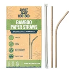 Bamboo Paper Straws Individually Wrapped Bendable Pfasfree 100 Counts New. Price: $16.25.