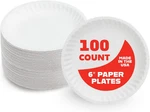 Products Paper Plates - Uncoated White Use For Foodware, Events, Activit New. Price: $12.90.