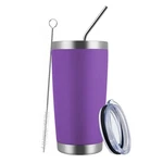 Meway 20OZ Tumbler Cup Double Wall Vacuum Insulated Travel Ounces, Purple New. Price: $20.73.