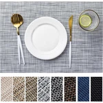 Lexmore Set Of 4 Vinyl/plastic Woven For Kitchen Table Indo New. Price: $17.50.