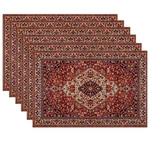 Boho Vintage Ethnic Placemats Set Of 6 Washable Table For Kitchen Dining New. Price: $41.22.