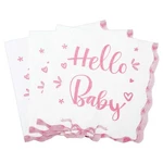 50 Pack Pink Bow Baby Shower Napkins Party Decorations X Inch... New. Price: $17.77.