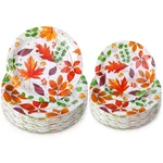 50 Pcs Thanksgiving Plates Disposable Fall Autumn Party Supplies 9 Inc... New. Price: $24.09.