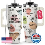 LIERIE8888 Mothers Day Gifts For Mom Daily Affirmations Tumbler 40OZ New. Price: $36.78.