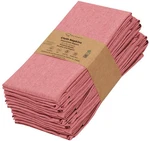 Cloth Napkins Set Of 12 Flame Scarlet 18X18 Inch Poly Cotton Fabric Washable New. Price: $25.03.