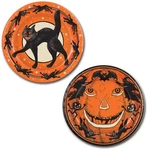 Vintage Halloween Plates Of Size 9" - Beistle New. Price: $17.74.