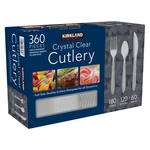 Kirkland Signature Cutlery, Clear, 360-COUNT New. Price: $34.99.