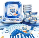 Hanukkah Plates And Napkins Set Party 7" 9" Cups New. Price: $29.82.