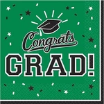 Amscan School Colors Pride Beverage Napkins, Standard, Green New. Price: $14.99.