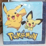 16 Pokemon Pikachu Pichu Designware Luncheon Napkins Birthday Pary New Sealed. Price: $5.00.