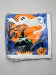Halloween 32 Party Napkins 1988 Vtg Witch Ghost Bat Pumpkin Cauldron Cat Sealed New. Price: $8.75.