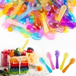 Mini Spoons - 100PCS Tasting Plastic Disposable Cutlery Small For New. Price: $10.59.