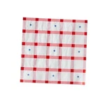 Bonjour Te Red Gingham 4TH Of July Large Paper Party Napkins 3-PLY New. Price: $20.50.