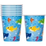 Unique Baby Shark Paper Cups - 8 Pcs, Multicolor New. Price: $21.84.