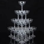 Potchen 100 Pcs Plastic Champagne Party Glasses Oz 10.5 X 8 Cm, Clear New. Price: $69.48.