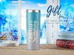 Onebttl Stainless Steel Skinny Glitter Blue Tumbler Women Gift Boxed 20OZ SB15 New. Price: $19.99.
