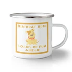 Unbreakable Travel Mug 10 Ounces Birthday Dude Loads Of Fun Ahead Tea Cup Oz New. Price: $17.99.
