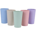 Luckyzone Wheat Straw Unbreakable Cup 20 Oz (5 Count), 5COLOR. Price: $14.76.