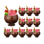 Tioncy 12 Pieces 13.5 Oz Coconut Hawaiian Theme Shell Cups Polish... New. Price: $68.92.