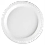 Tablemate 7644WH Plastic Plate 7" Diameter White 125/PACK New. Price: $42.33.