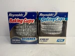 Reynolds Baking Cups Foil Mini 2-INCH 48 Ct + Bonus Designer New. Price: $13.99.