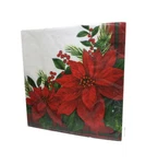 Walmart Poinsettia Design 2-PLY Paper Lunch Napkins 40 Count Christmas Holiday New. Price: $8.57.