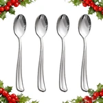 100 Pack Silver Plastic Spoons Disposable 6.9 Inch Heavy Duty New. Price: $29.15.