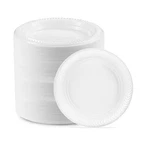 Plasticpro 800 White 6" Round Plates - Premium Disposable Dinnerware New. Price: $92.97.