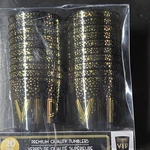 Amscan Vip Polka Dot Party Tumblers 20 Pack Black Gold Decorative Plastic Cups New. Price: $12.35.