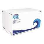 Boardwalk Heavyweight Polystyrene White Disposable Forks, 1000 Count. Price: $38.90.