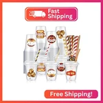 Boao 36 Sets Casino Party Cups With Lids And Paper Straws 14 Oz Poker Birthday New. Price: $23.80.