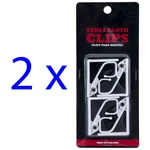 Backyard Grill Spring Loaded Tablecloth Clips, 2-PK, 8 Total (WM16-34606) New. Price: $11.75.
