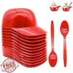 Kkpxafl Baseball Helmet Ice Cream Bowls With Spoons, 8OZ Mini Cap Set Of New. Price: $27.99.