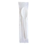 Boardwalk Heavyweight Wrapped Polystyrene Cutlery, Soup Spoon, Plastic, 1,000/CT New. Price: $39.66.