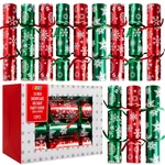 Joyin 12 Pack Christmas Non-snap Party Favor Red Green Snowflake Table New. Price: $32.48.
