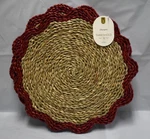 Threshold Decorative Charger Jute Placemat 15 Round 2 Pieces New. Price: $24.99.