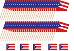 Zxvzyt Puerto Rico Toothpick Flags Small Cupcake Toppers 100 Pcs New. Price: $11.03.