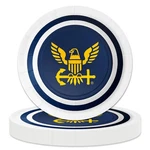 Havercamp U.s. Navy 7 In. Party Plates (24-PACK)! Includes Round Dessert P... New. Price: $26.29.